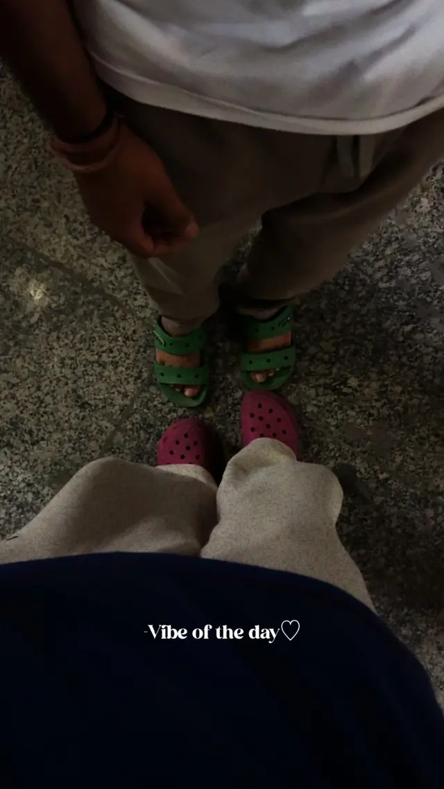 A playful everyday moment