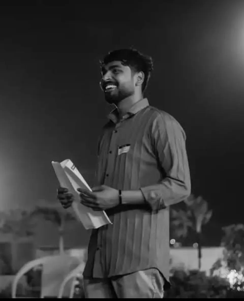 Aman Sindal speaking at an event