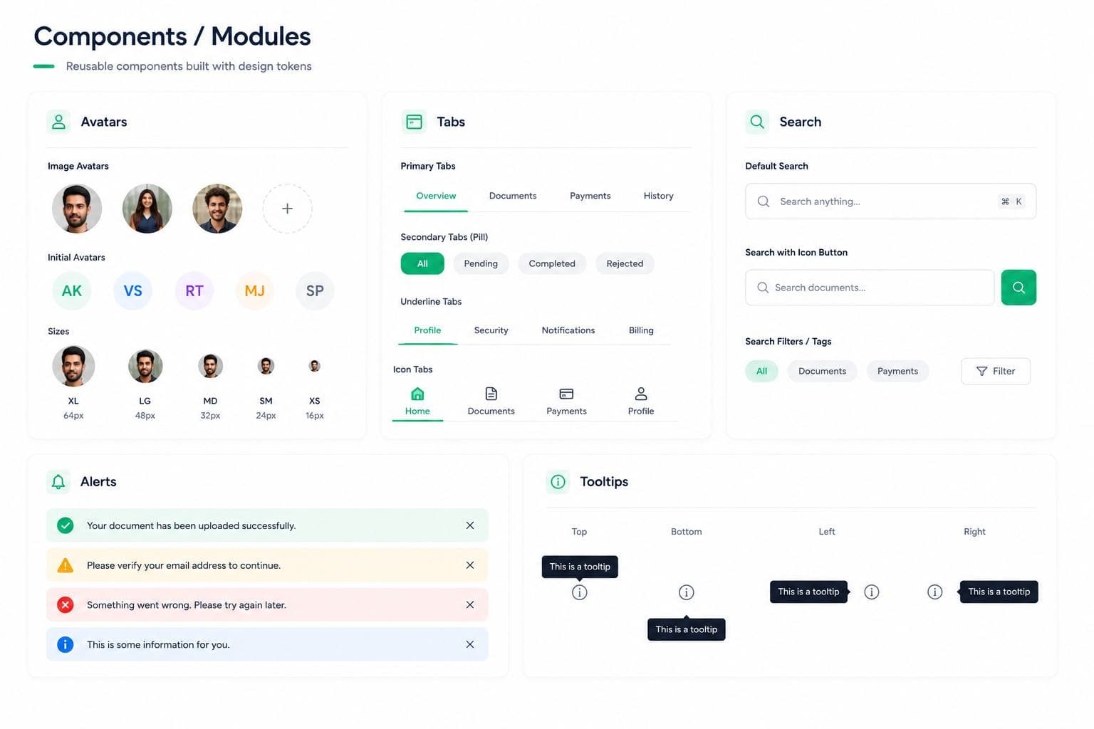 Formelly component patterns